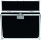 Black 9mm Plywood / Rack Flight Case With Wheels / Storage Cases for Light